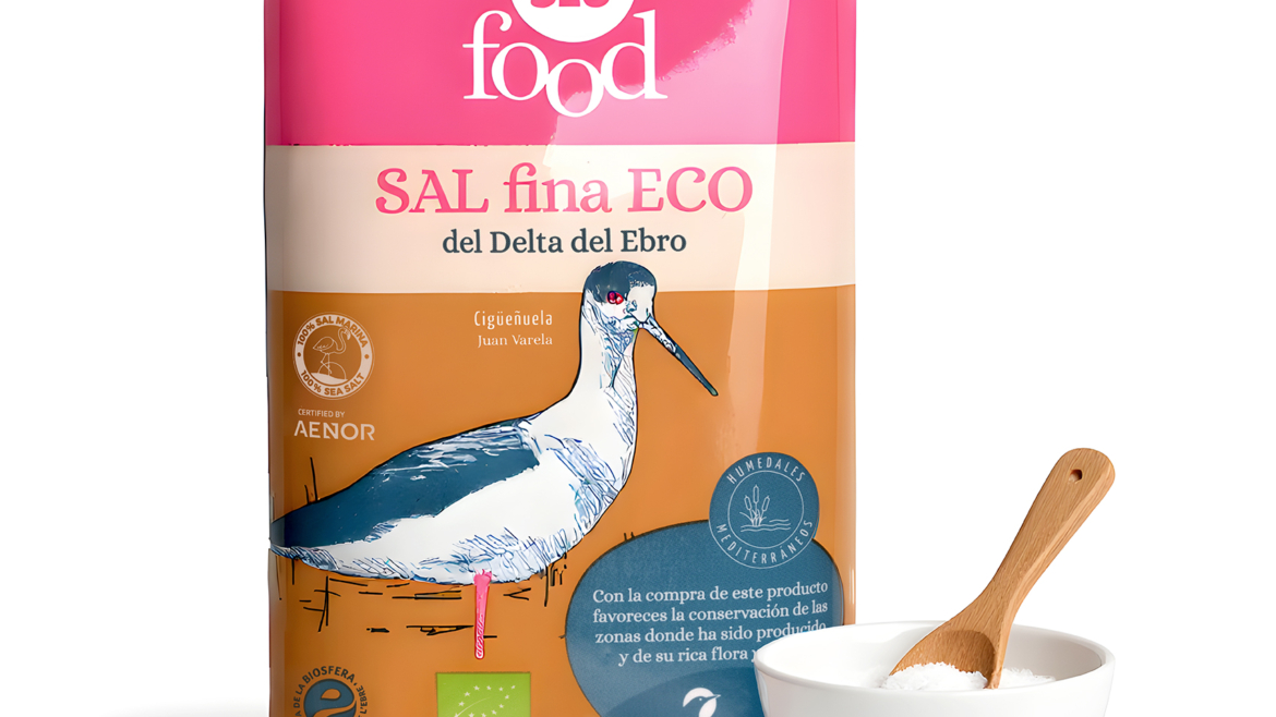 Sal ecológica del delta del Ebro